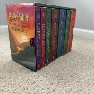 Harry Potter paperback book set 1-7